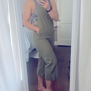 Women’s Olive Green Jumpsuit
